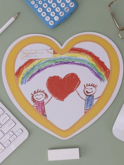 Muismat met tekening - Studio Kunstwerkjes