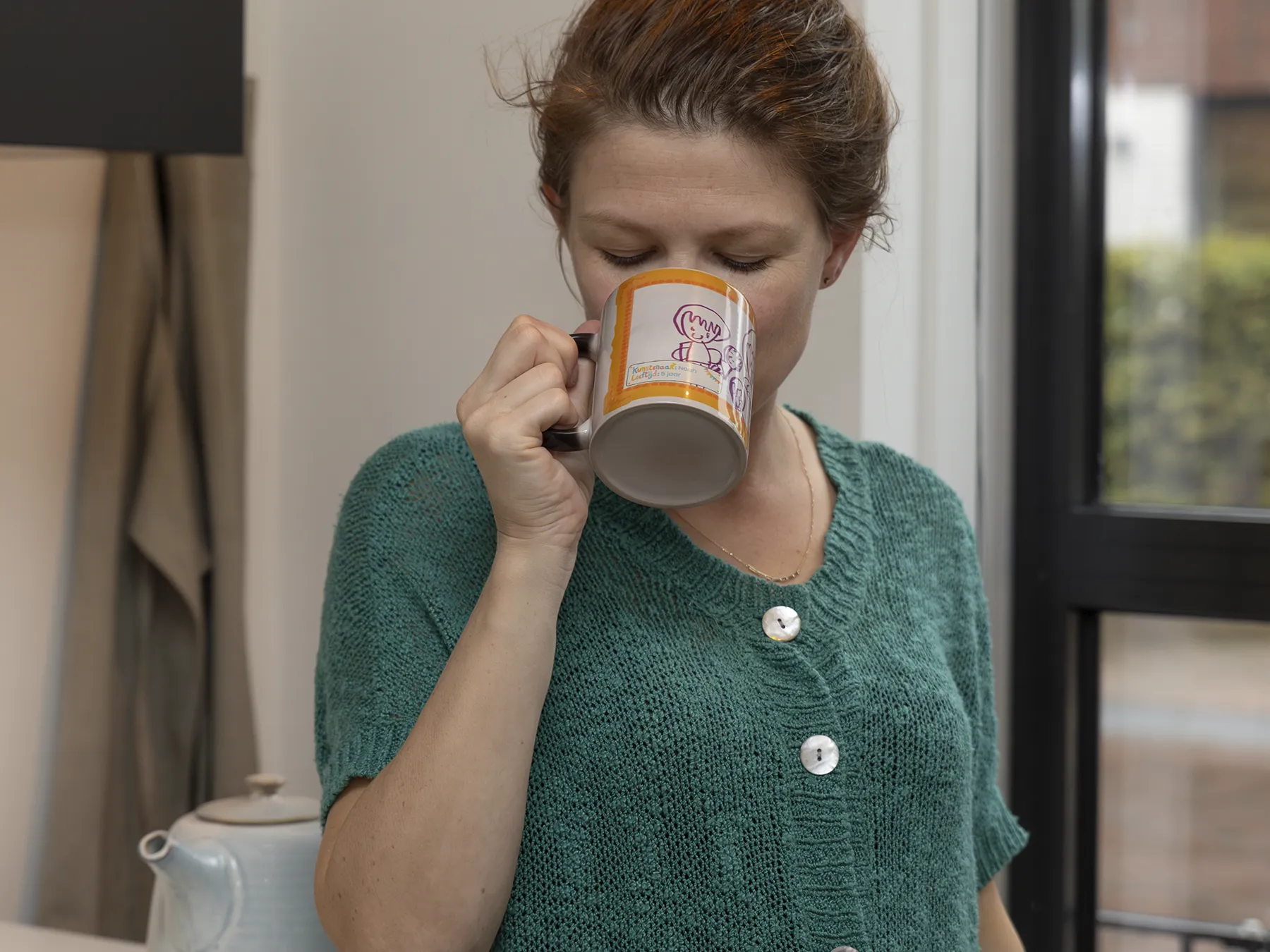 Magic mok - Beker met tekening kindje