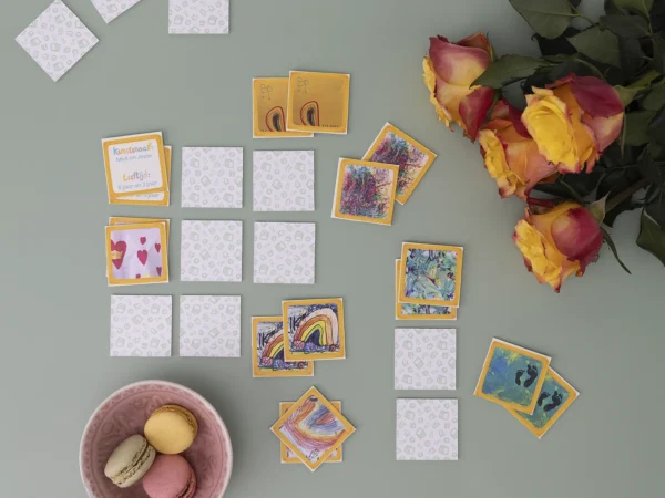 Memoryspel met tekeningen