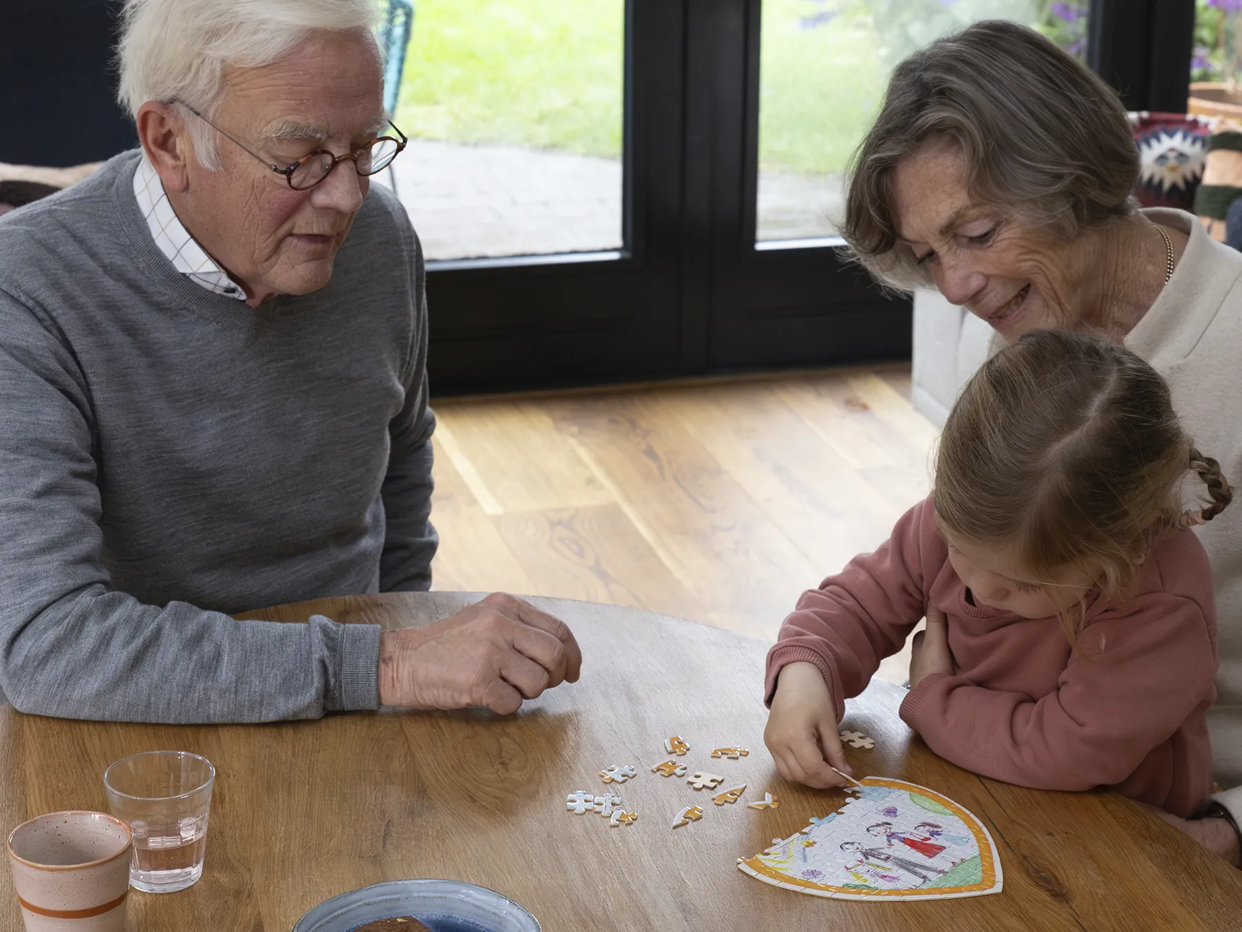Puzzel in hartvorm - gepersonaliseerd cadeau