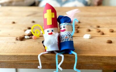 Sinterklaas knutselen: 10x leuke Sinterklaas knutselideeën!