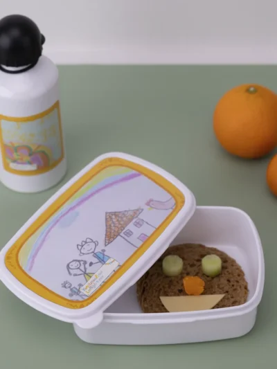 Broodtrommel met tekening