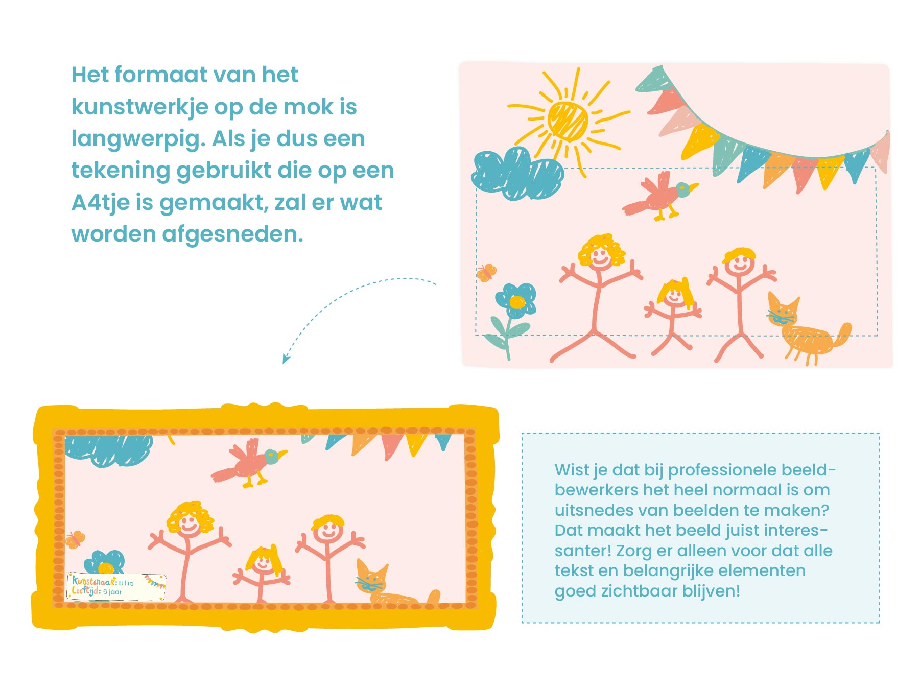 Magic mok Studio Kunstwerkjes afmetingen